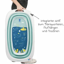 Faltbare Baby-Badewanne