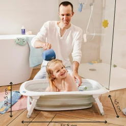 Faltbare Baby-Badewanne