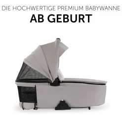 Faltbare Babywanne (Carrycot) für Walk N Care Kinderwagen - Beige