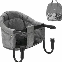Faltbarer Tischsitz inkl. Tasche - Melange Grau