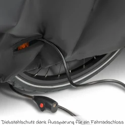 Faltgarage für Fahrradanhänger