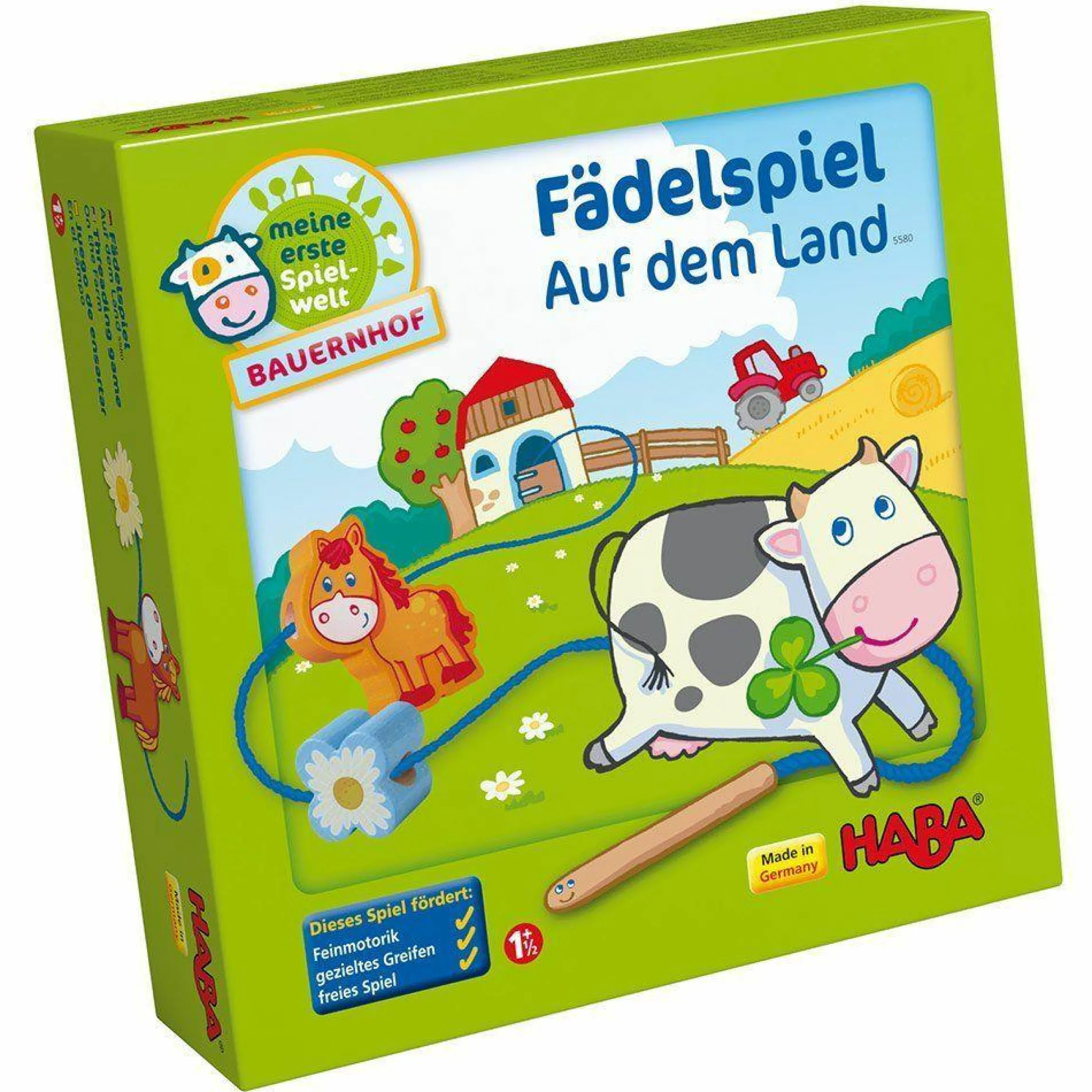 Fädelspiel Auf dem Land