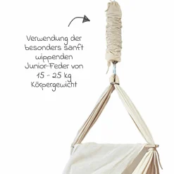 Feder Junior Spring für Federwiege Membantu von 15 - 25 kg - Nature