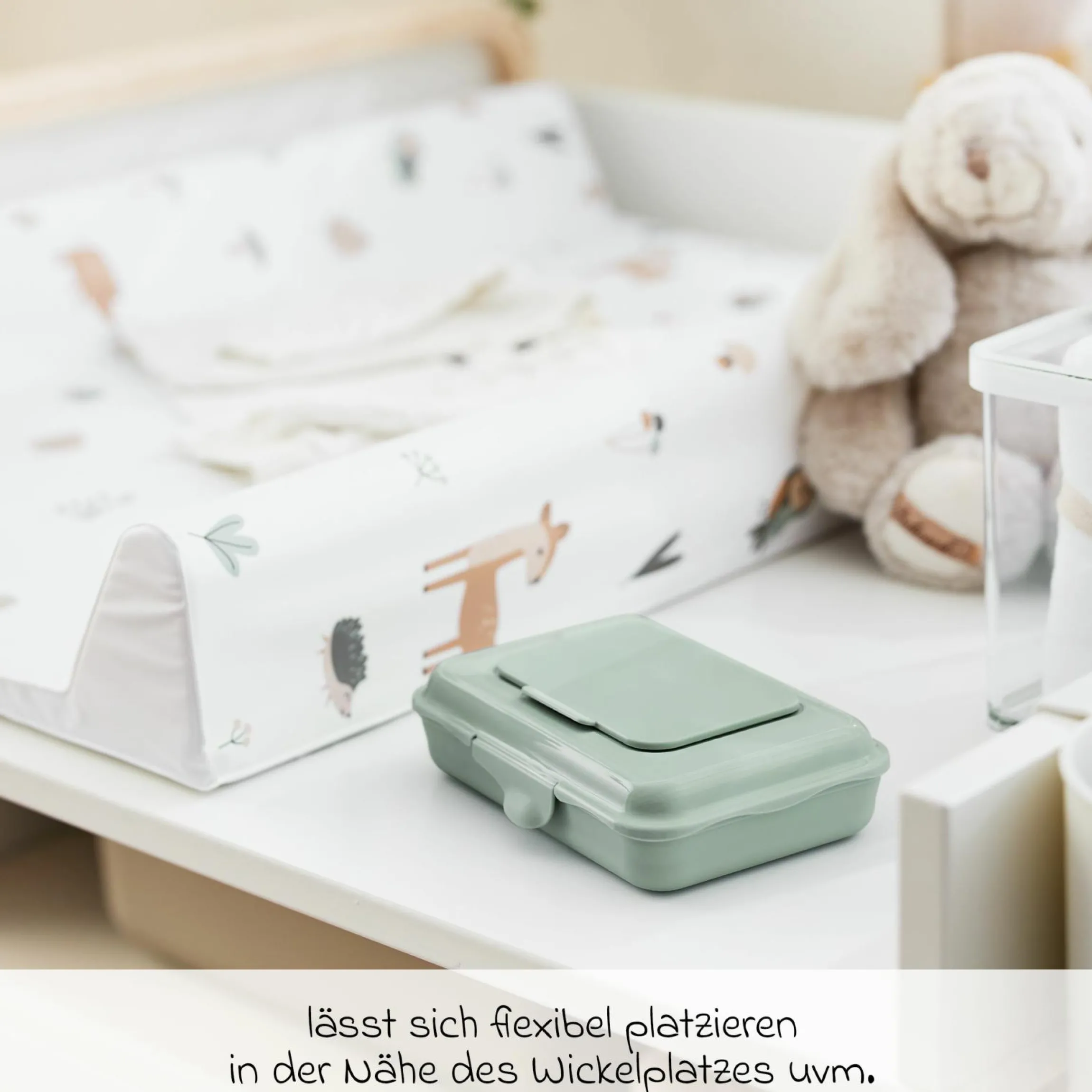 Feuchttücher-Box Tilo - Sage Green
