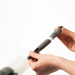 Flaschen- und Saugerbürste 2-in-1 - Grau