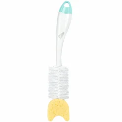 Flaschenbürste 2in1 mit Schwamm & Saugerbürste