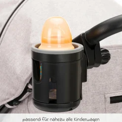 Flaschenhalter Duo für zwei Flaschen - Schwarz