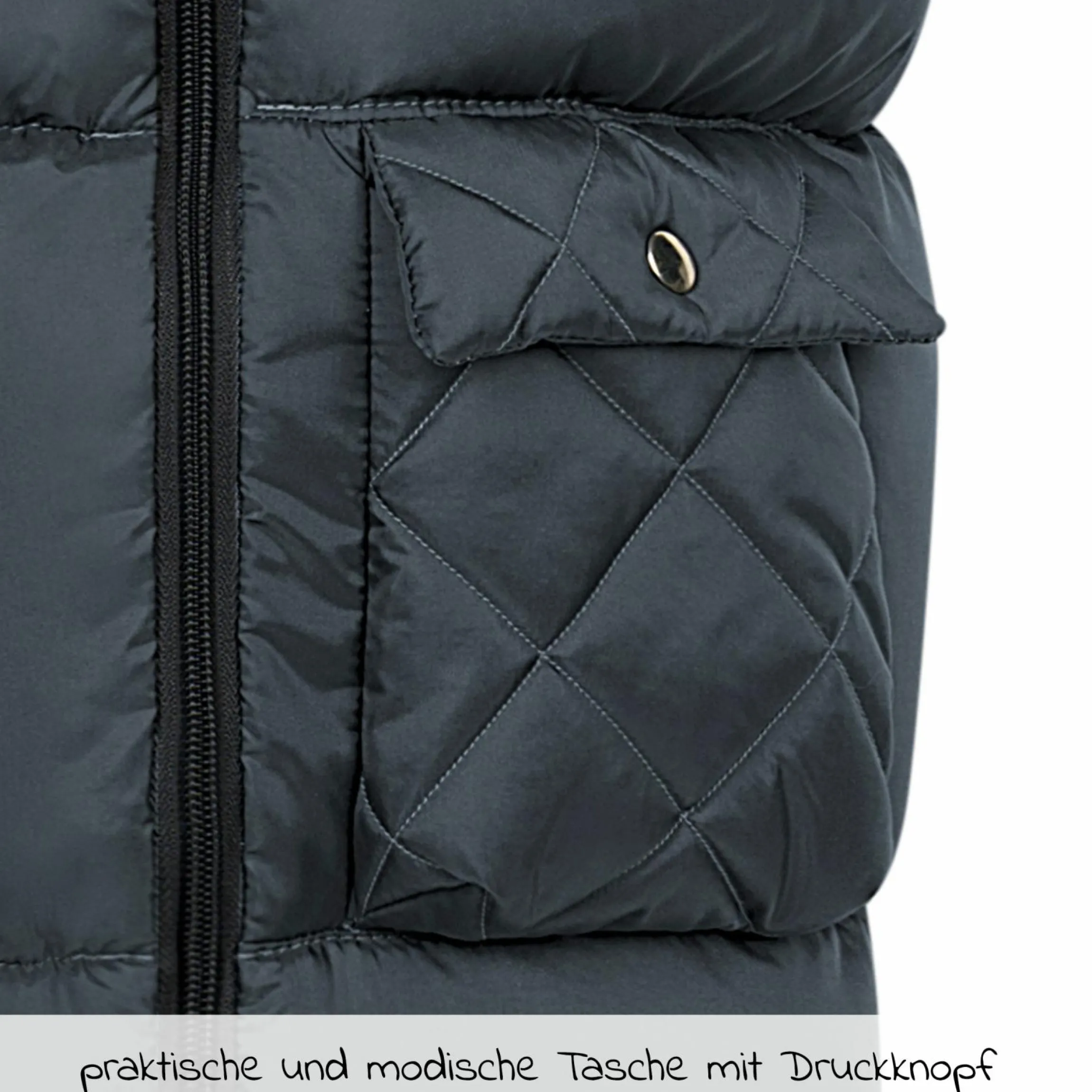 Fleece-Fußsack Gino für Babyschalen & Babywannen - Anthrazit