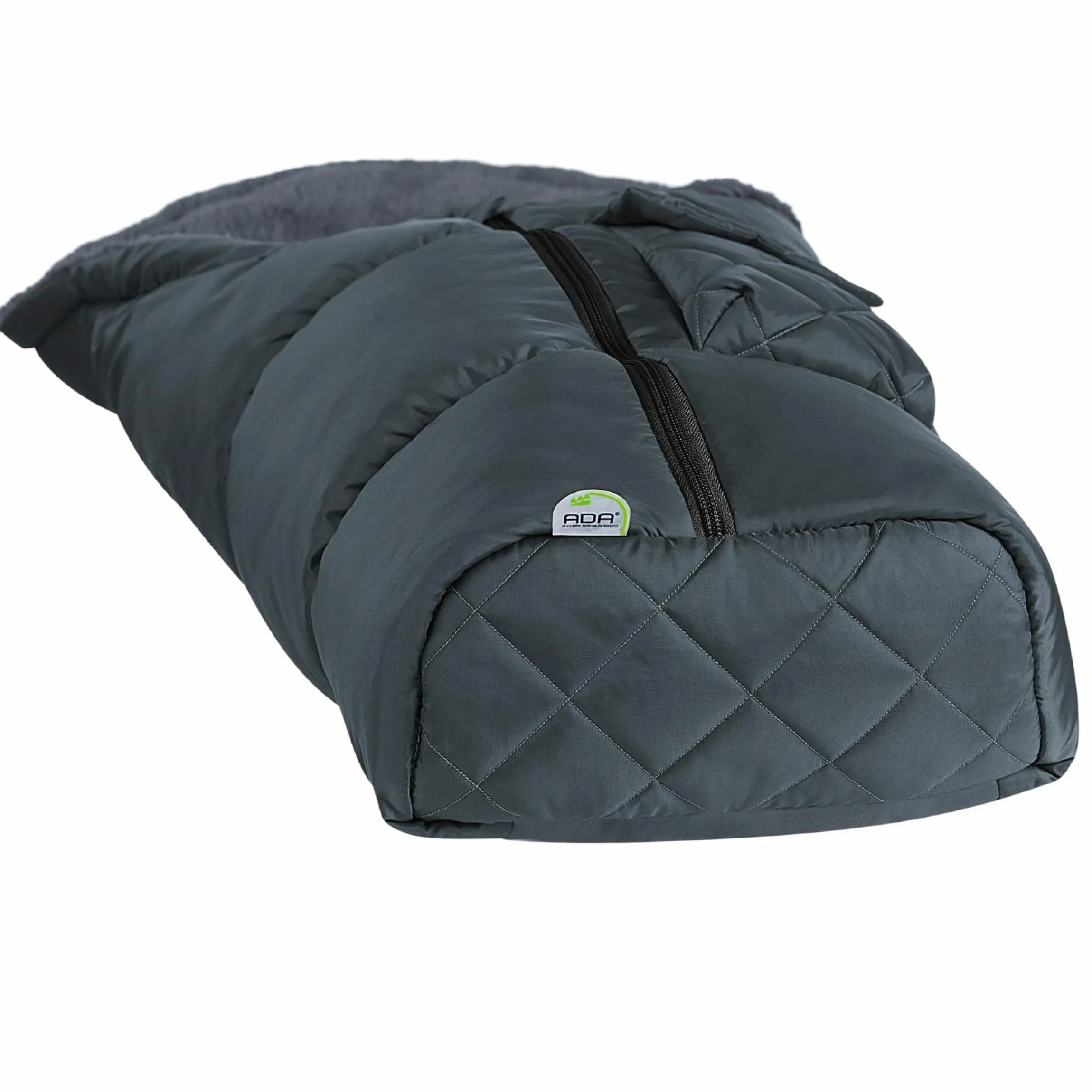Fleece-Fußsack Gino für Babyschalen & Babywannen - Anthrazit