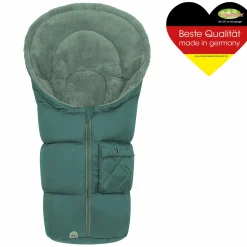 Fleece-Fußsack Gino für Babyschalen & Babywannen - Cosy Green
