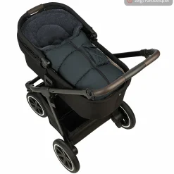 Fleece-Fußsack Gino für Babyschalen & Babywannen - Cosy Green