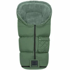 Fleece-Fußsack Gino-cs für Buggy, Sport- und Kinderwagen - Steel Green
