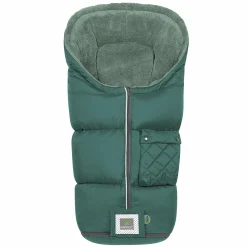 Fleece-Fußsack Gino-cs für Kinderwagen, Sportwagen & Buggy - Cosy Green