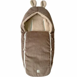 Fleece-Fußsack Hima für Babyschalen & Babywannen - Caribou