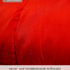 Fleece-Fußsack mit Lammfelleinlage Sheepy - Anthrazit Melange