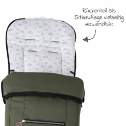 Fleece-Fußsack SoWi Casual mit Fleece-Einlage für Racer GTS, VIP GTS & Topline GTS - Rainbow - Kollektion 2024