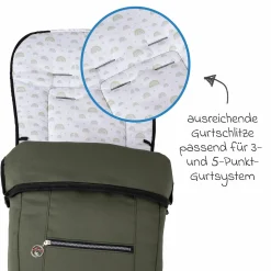 Fleece-Fußsack SoWi Casual mit Fleece-Einlage für Racer GTS, VIP GTS & Topline GTS - Rainbow - Kollektion 2024