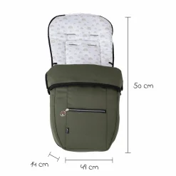 Fleece-Fußsack SoWi Casual mit Fleece-Einlage für Racer GTS, VIP GTS & Topline GTS - Rainbow - Kollektion 2024