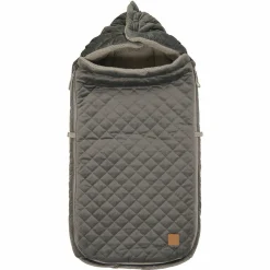 Fleece-Fußsack Velvet Kiki - Grey