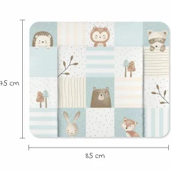 Folien-Wickelauflage 75 x 85 cm - Waldfreunde