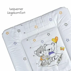 Folien-Wickelauflage 72 x 85 cm - Bärle - Weiß