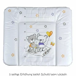 Folien-Wickelauflage 72 x 85 cm - Bärle - Weiß