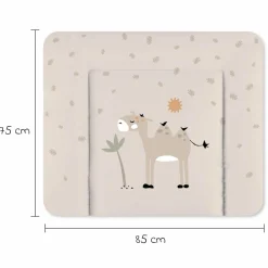 Folien-Wickelauflage 75 x 85 cm - Savanne Beige