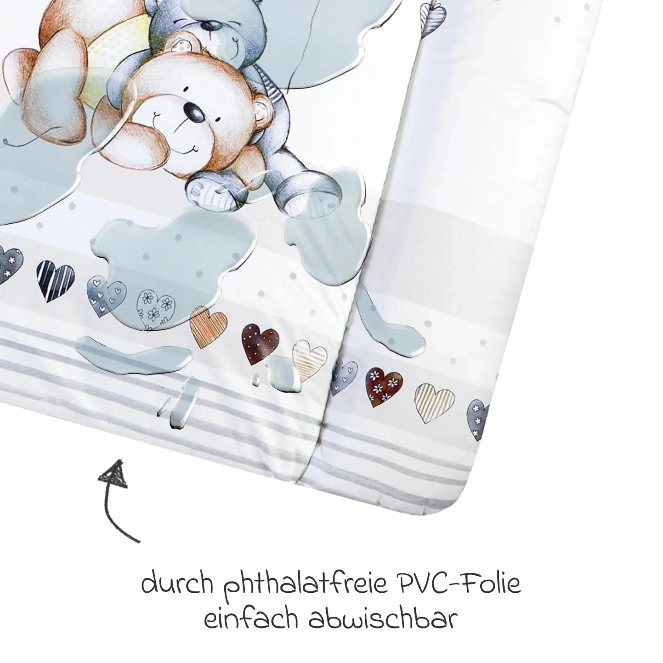 Folien-Wickelauflage Softy - Schmusebär