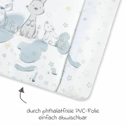Folien-Wickelauflage Softy - Häschen & Eule Weiß