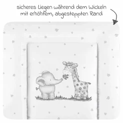 Folien-Wickelauflage Softy 75 x 85 cm - Dschungelbande