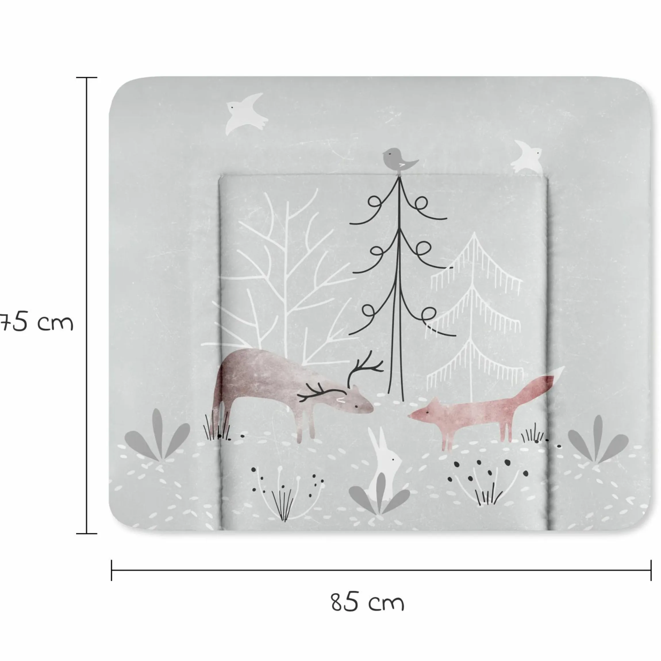 Folien-Wickelauflage Softy 75 x 85 cm - Woodlife