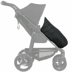 Fußdecke / Beindecke für Mono 3, Mono 4 & Pro Sportkinderwagen - Schwarz - Kollektion 2025