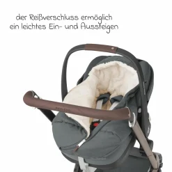 Fußsack für Babyschalen von Maxi-Cosi - Twillic Graphite