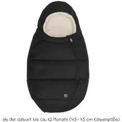 Fußsack für Babyschalen von Maxi-Cosi - Twillic Black