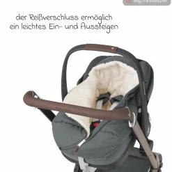 Fußsack für Babyschalen von Maxi-Cosi - Twillic Black