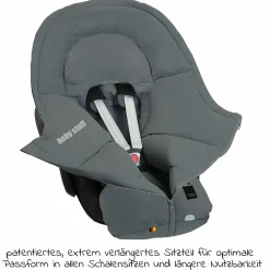 Fußsack Milo für Babyschalen & Babywannen - Grey
