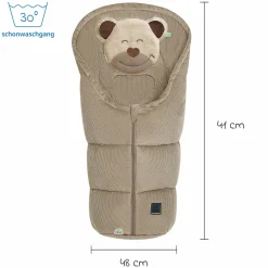 Fußsack Mucki Cord für Babyschale & Babywanne - Sahara