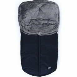 Fußsack XS für Babywannen und Babyschalen - Schwarz