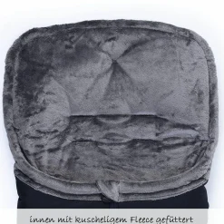 Fußsack XS für Babywannen und Babyschalen - Schwarz