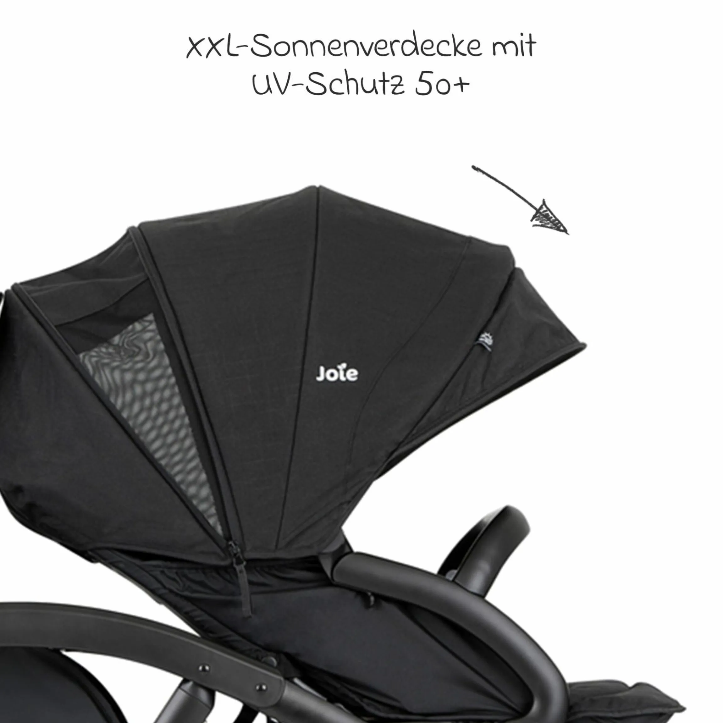 Geschwister- & Zwillingskinderwagen Evalite Duo ultraleicht nur ca 10 kg Eigengewicht Rücksitz mit Liegeposition - inkl. Regenschutz - Shale - Kollektion 2025