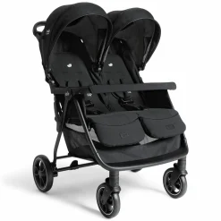 Geschwister- & Zwillingswagen Estrella bis 22 kg (je Sitz) inkl. Regenverdeck - Signature - Eclipse