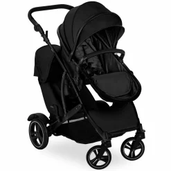 Geschwisterwagen Duett 4 - Black