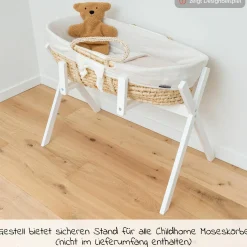 Gestell / Ständer Tipi für Moseskorb PLAY&GYM - Natur