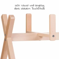 Gestell / Ständer Tipi für Moseskorb PLAY&GYM - Natur