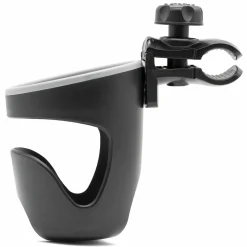 Getränkehalter für Buggy und Kinderwagen - Schwarz Grau