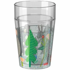 Glitzerbecher 150 ml - Wald