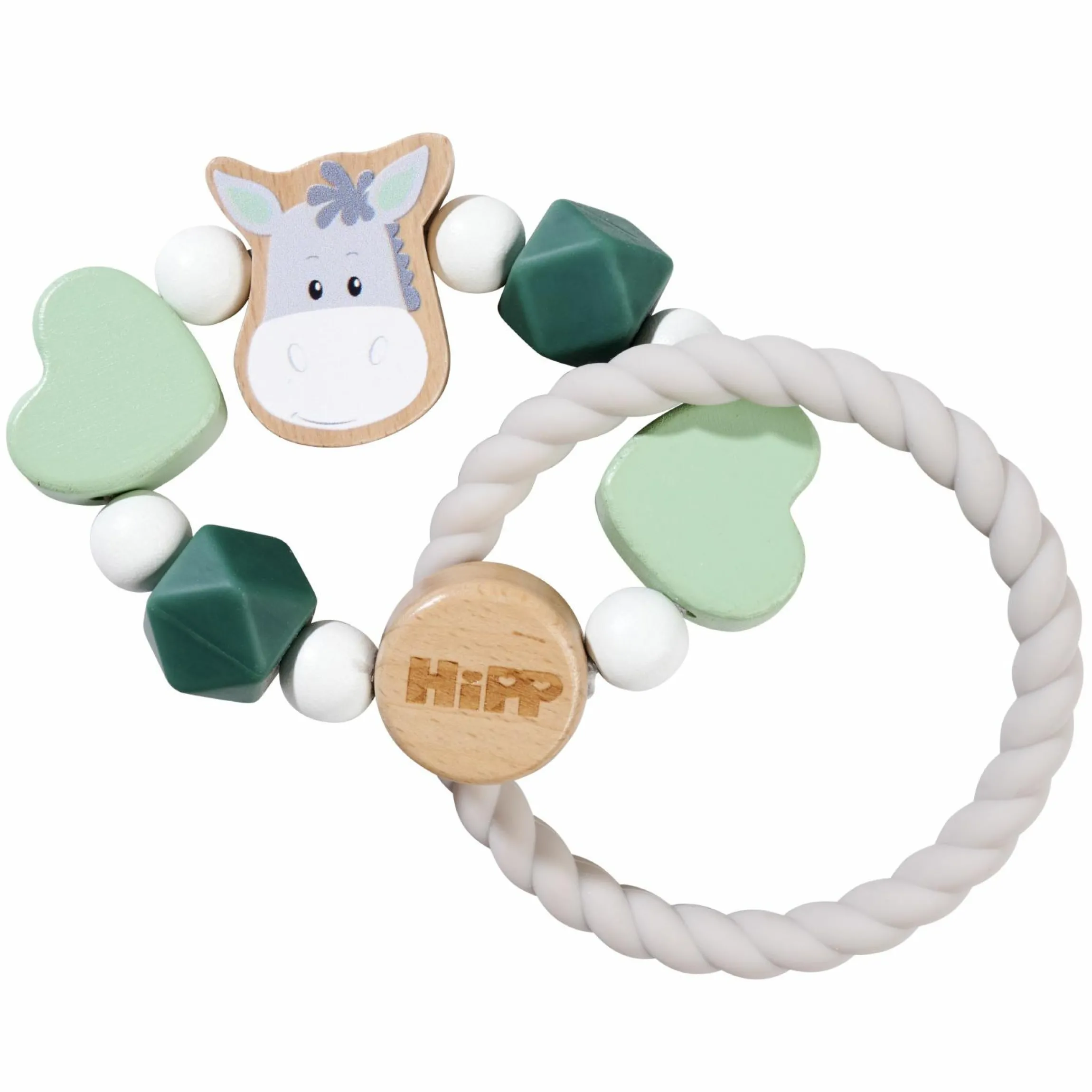 Greifling mit Ring HIPP - Esel