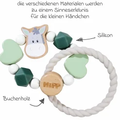 Greifling mit Ring HIPP - Esel