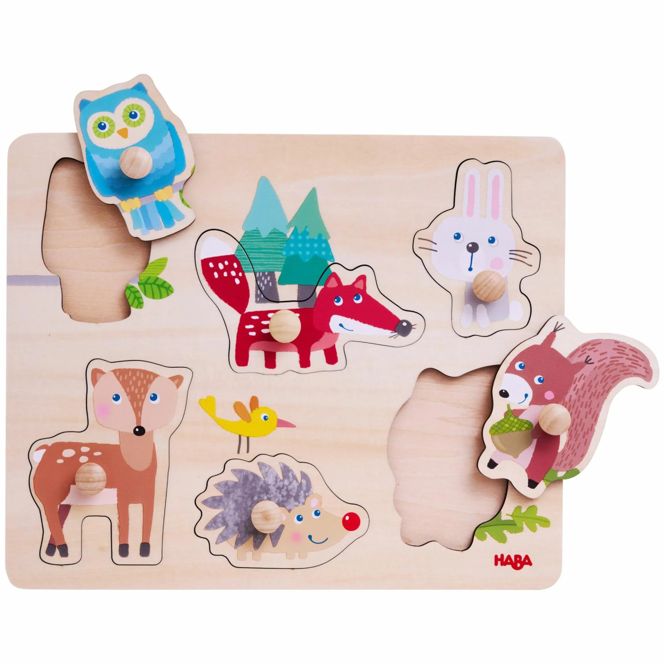 Greifpuzzle - Waldtiere