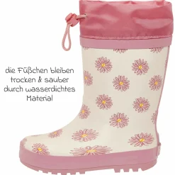 Gummistiefel - Margeriten - Rosa - Gr. 22